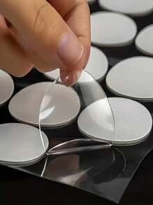 Balloon Glue,Acrylic Double-Sided Tape, High-Viscosity And Strong Nano-Double-Sided Tape, Die-Cut And Thickened Round Magic Glue Party Supplies Balloon Accessories