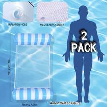 1 pieza Hamaca portátil de 4 en 1 para piscina, perfecta para viajes y fiestas en la piscina - Tumbona flotante multifuncional con asas cómodas, fácil de instalar y relajarse junto a la piscina