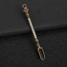 5 uds pala en polvo cuchara suministros de cocina 10 Uds cigarrillo Metal Micro-tuning botellaé hierba polvo pala herramientas Accesorios FUNM - 10 piezas de color aleatorio - Ver 5