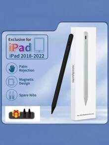 Lápiz stylus para iPad 2024, iPad Air 11, Air 13, M2 Pro 13, 11, M4, 5/6/7/8/9/10th Gen, Air 3/4/5, Mini 5, 6 con rechazo de palma y batería de 120mAh