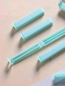 20pcs Food Bag Chip Clips,(Random Color), Portable Food Fresh-Keeping Sealing Clamp, Reusable Moisture-Proof And Dust-Proof Clamp, For Various Plastic Bags And Snack Bags, Kitchen Organizers And Storage, Kitchen Accessories, Kitchen GadgetsFor Bedroom,Travel,Office,School