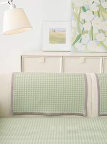 1 pieza Cubierta de sofá de tela de seda fina de unicolor, estilo minimalista, de nueva llegada para primavera/verano - Tela suave y fresca, lavable a máquina, antideslizante, resistente a rasguños, apta para sofás individuales, dobles y triples - Tela de poliéster de alta densidad, apta para dormitorio, sala de estar, comedor, decoración de oficina y hogar.