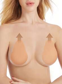 10pcs Disposable Nipple Lift Patches: Shoulder-Free, Invisible, Self-Adhesive Women's Underwear Milk Patches - Elegantly Lift Your Bust Line