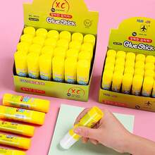 Set barras pegamento escolar 15g barra pegamento paquete 24 piezas - Blanco - Ver 2