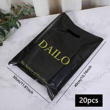 20/50pcs High-Quality Gift Bags, Suitable For Clothing Stores, Shopping And Party Gifts, Also Suitable For Weddings, Birthdays And Other Occasions - Plastic Craft Bags For Small Businesses And Events - Multicolor - View 19