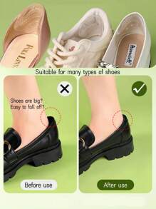 Protecteurs de talon anti-usure pour chaussures de femmes, prévenir le glissement et les ampoules du talon, coussin de talon pour talons hauts, pour entre les tailles