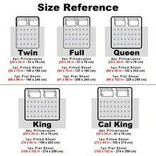 6pc Lux Decor Fitted Bed Sheets Sets, Soft Deep Pockets With Elastic Corner Straps, Easy-Fit Breathable Sheets, Hotel Quality Luxury Bedding Linen Sheets Sets For Full Queen King California King Size Bed, Perfect Bedding Sets Gift - 白色 - 查看 3