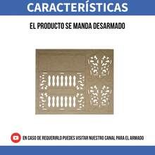 Cuna para Niño Dios MDF armable 19cm alto 28.5cm largo decoración navideña mesa centro eventos religiosos figuras navidad pieza creativa decoración especial - Caqui - Ver 4