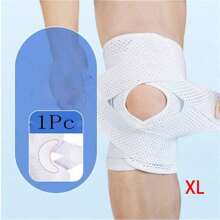 Rodillera elástica presurizada - Rodillera deportiva de spandex para hombres y mujeres -, equipo de fitness y voleibol - Lavar a mano, cierre de puntada para exteriores, deportes, viajes, hogar, oficina, escuela