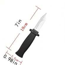 Novedad 2025 - Cuchillo de juguete retráctil para asustar, cuchillo de broma de hoja encogible, juguete de broma de hoja falsa, accesorio de actuación para adultos, regalo de broma práctica - regalo de cumpleaños - regalo festivo - Multicolor - Ver 5