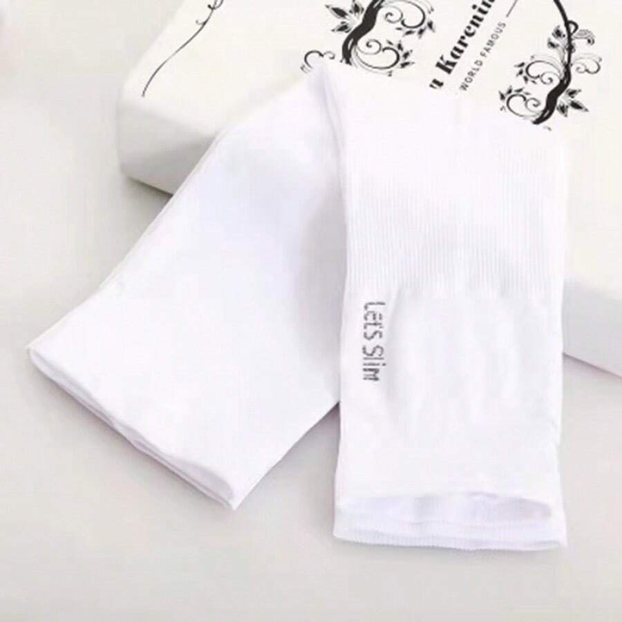 10pcs Summer Solid Color Korean Style Ice Sleeves, Cooling Sun Protection Arm Sleeves For Outdoor Sports, Running, Cycling
