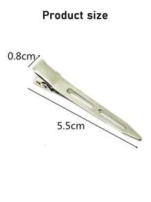 100个装 专业女士沙龙固定发夹 5.5厘米 卷发金属发夹 蓬松发根夹 DIY工具 美发配饰 无痕发夹 美发造型工具（100个/50个/30个/15个/5个），返校季，旅行度假必备，女士发饰，后梳，理发师配件，吹风机，头发，旅行，美发产品，美发工具，美发用品，理发师，理发师配件，理发店，美发设备 - 銀色 - 查看 7