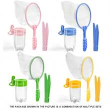 Insect Observation Container, Tweezers, Rearing Box, Portable Catching Net, Bug Catcher Tool For Boys Girls Nature Exploration - Multicolor - View 2