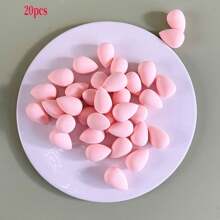 10/20/30 Stück Mini Make-up Schwämme, kleine Make-up Blender Schwämme, trockene & nasse Verwendung Make-up Schwamm Puder, Make-up, günstig, Raumdekoration, Schminktisch, Reise, Schlafzimmer, Make-up Accessoires, Puder, Make-up Blender, Puderpuff, Make-up Schwamm