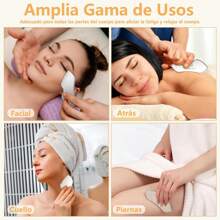 1 Pezzetto Strumento Gua Sha in Acciaio Inossidabile per Viso, Rassodante e Antirughe, per Viso, Corpo, Sopracciglia, Collo, Ideale per Massaggio del Viso e Cura della Bellezza