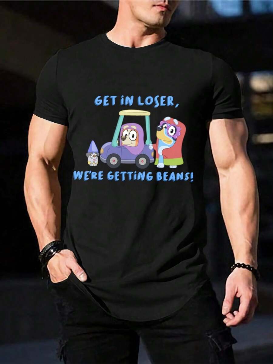 ¡Súbete, perdedor! Camiseta gráfica para hombre - Camisetas casuales divertidas y geniales