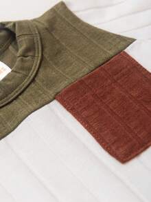 Ame Kids Long Sleeve Blouse With Pocket And Autumn/Winter Pants Set