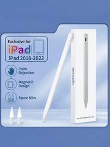 Lápiz stylus para iPad 2024, iPad Air 11, Air 13, M2 Pro 13, 11, M4, 5/6/7/8/9/10th Gen, Air 3/4/5, Mini 5, 6 con rechazo de palma y batería de 120mAh