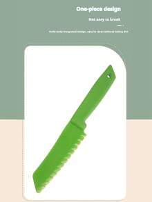 1pc/4pcs Outdoor Camping And Hiking Cooking Tools: Grater, Peeler And Slicer Kitchen Tools That Don't Hurt Hands, Baking Knives, Potato Cutter, Grater, Kindergarten Special Plastic Fruit Knife, Bread Knife, Cake Knife Set - Multicolor - View 5