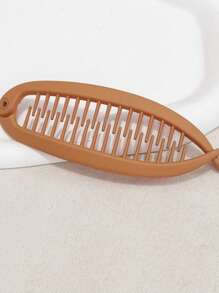 1 pezzo Semplice fermaglio a coda di sirena per capelli, elegante fermaglio per coda di cavallo verticale, fermaglio per coda di cavallo casual in polipropilene, fermagli per capelli, accessori per la scuola