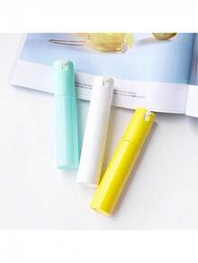 1 pieza Botella de spray de loción de color macaron de 30ml, botella de spray de tamaño portátil para viajes