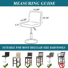 1 szt./4 szt./6 szt. Miękki wielokolorowy diamentowy aksamitny pokrowiec na krzesło barowe, diamentowe aksamitne pokrowce na krzesła barowe, kwadratowe pokrowce na krzesła barowe, pokrowce na krzesła o wysokości lady, zmywalne pokrowce na krzesła barowe, obrotowe pokrowce na krzesła barowe, do jadalni