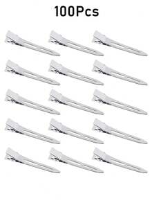 100个装 专业女士沙龙固定发夹 5.5厘米 卷发金属发夹 蓬松发根夹 DIY工具 美发配饰 无痕发夹 美发造型工具（100个/50个/30个/15个/5个），返校季，旅行度假必备，女士发饰，后梳，理发师配件，吹风机，头发，旅行，美发产品，美发工具，美发用品，理发师，理发师配件，理发店，美发设备 - 銀色 - 查看 9