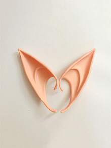 3 件套耳朵派对用品，新款仙女耳朵化妆服装舞会吸血鬼僵尸假牙 - 彩色 - 查看 4