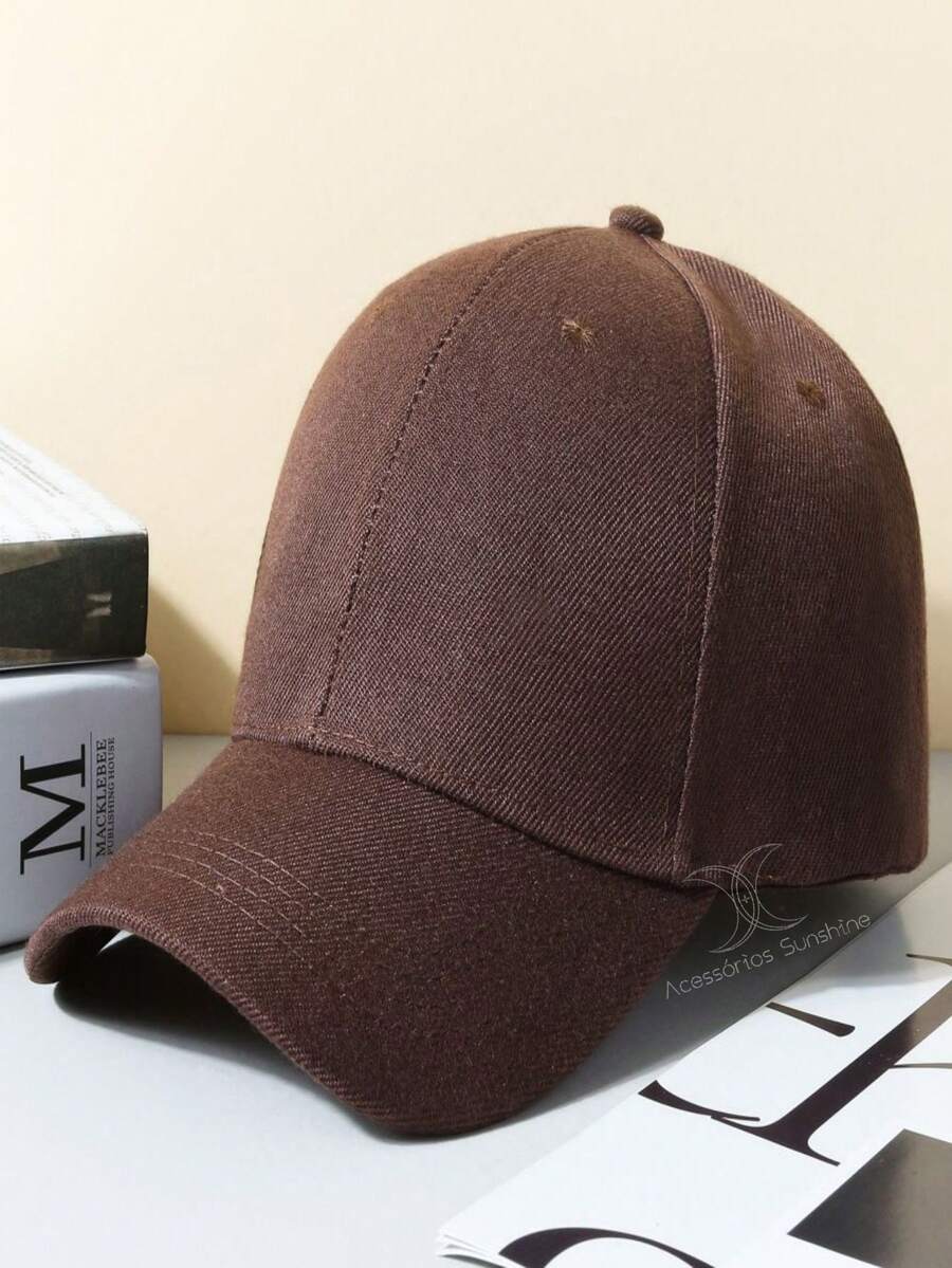 Children's Cap Children's Hat Cap 2 To 8 Years Old Plain Curved Brim Plain Children's Cap - Dark Grey - View 1