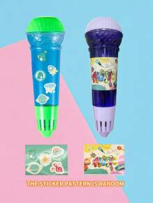 回声麦克风，幼儿教育，发音练习，启蒙音乐，玩具，唱歌，卡拉OK，手工，适合返校季、万圣节、圣诞节 - 迴聲麥克風玩具 - 查看 8