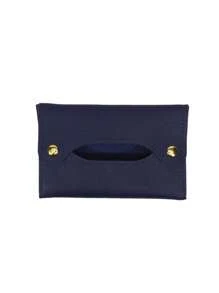 1 Peça Organizador de Bolso Portátil e Simples, Caixa de Lenços para Carro, Bolsa de Tecido Reutilizável para Viagem, Bolsa de Armazenamento de Lenços, Estojo de Couro PU, Sacos Higiênicos para Sala de Estar, Banheiro e Pequenos Itens