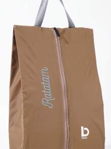 1 pièce Sac de rangement pour chaussures brodé personnalisé, sac de voyage portable grande capacité pour chaussures, housse de voyage et d'affaires pour chaussures, organisateur de chaussures de sport et de pantoufles, étui à chaussures imperméable et anti-poussière, convient à un usage quotidien, excellent cadeau pour la famille, les amis, les mères, les pères, peut être utilisé pour la fête des mères, la fête des pères, la Saint-Valentin, la fête des infirmières, Noël, anniversaire
