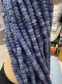 50/100pcs 5mm X 8mm Imitation Jade, Agate, Abacus Beads, Loose Beads, Wheel Beads, Spacer Beads For DIY Jewelry Making, Bracelets, Keychains, Necklaces, Crafts Decoration, Colorful Beads Material To Inspire Your Creative Designs