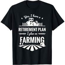 Funny Farming Farm Farmer Gifts T-Shirt - màu đen - Xem 1