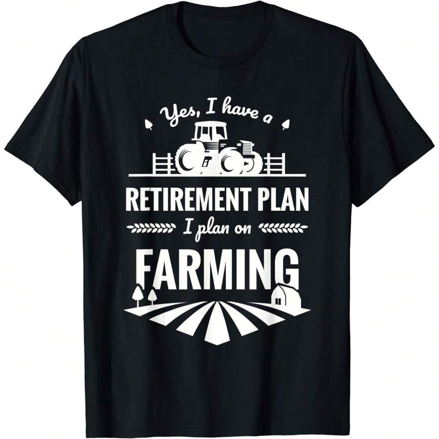 Funny Farming Farm Farmer Gifts T-Shirt - màu đen - Xem 1