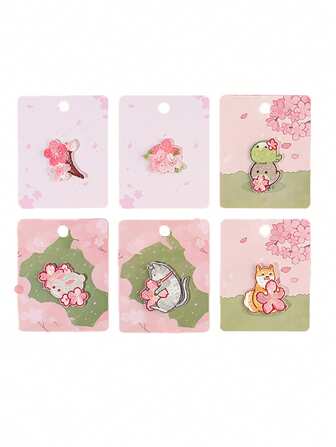 1 件樱花刺绣贴片 DIY 布料贴花 适用于剪贴簿手机壳 iPad 包包衣服