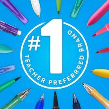Paper Mate Flair Pens 12pk - Assorted Colors, Medium Tip, For Note-Taking/Art - 144 Count - View 7