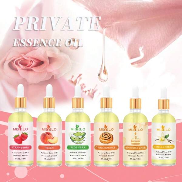 30ml/1FL.Oz Intimate Care Oil, Intimate Essence Oil, Moisturizing And Nourishing, Long-Lasting Hydration, Brightening And Firming, Improving Darkness And Laxity, More Tight And Moisturized, Improving Intimate Odor, Maintaining PH Value, Skin Care Oil, Romantic Fragrance, Returning To Adolescence, Personal Care, Skin Care