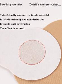 10pcs Disposable Nipple Lift Patches: Shoulder-Free, Invisible, Self-Adhesive Women's Underwear Milk Patches - Elegantly Lift Your Bust Line