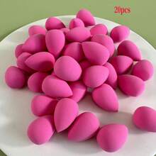 10/20/30 Stück Mini Make-up Schwämme, kleine Make-up Blender Schwämme, trockene & nasse Verwendung Make-up Schwamm Puder, Make-up, günstig, Raumdekoration, Schminktisch, Reise, Schlafzimmer, Make-up Accessoires, Puder, Make-up Blender, Puderpuff, Make-up Schwamm