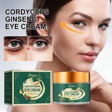 Ximonth Cordyceps Ginseng Eye Cream Makes Skin Look Smoother Around The Eyes, Eye Bags, Dark Circles, Moisturizes, Softens And Tightens The Skin - 彩色 - 查看 1