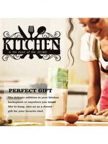 Rustic Metal Kitchen Decor Sign, Country Farmhouse Wall Decor For Dining Room Room Decor Bedroom Decor Home Decor - Multicolor - View 3