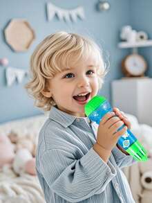 回声麦克风，幼儿教育，发音练习，启蒙音乐，玩具，唱歌，卡拉OK，手工，适合返校季、万圣节、圣诞节 - 迴聲麥克風玩具 - 查看 6