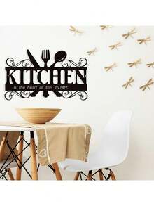 Rustic Metal Kitchen Decor Sign, Country Farmhouse Wall Decor For Dining Room Room Decor Bedroom Decor Home Decor - Multicolor - View 8
