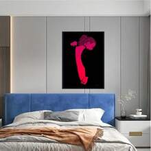 1/3PCS Optional Frame Posters Wall Arts Modern Romantic Woman Men Posters Living Room Decor ,Wall Art With Frame