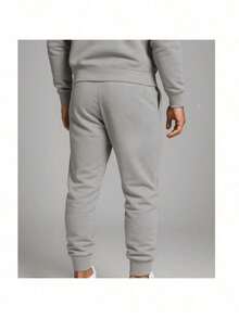 Skull Ghost Streetwear Printed Sweatpants - Grey - View 2