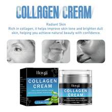 Hoygi Collagen Cream Fades Fine Lines, Nasolabial Folds, Makes Skin Look Healthier, Moisturizes And Anti-Aging Cream - 彩色 - 查看 4