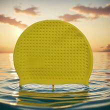 1 Silicone Swim Cap, High Elasticity, Thick Design Suitable For Long And Short Hair, Keeps Hair Dry, Easy To Remove, Ideal For Outdoor Water Sports, Durable Swimming Accessories - Suitable For Valentine's Day, Mother's Day, Carnival, Beach Essentials, Beach Accessories, Pool Float