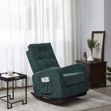 Accent Chair TV Chair Living Room Chair  Lazy Recliner Comfortable Fabric Leisure Sofa,Modern High Back Armchair - 1 - View 10