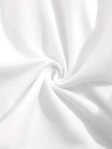 Dos pantalones, pantalones de chándal de cintura alta con cordón sólido, pantalones casuales para todos los días, ropa de mujer - Negro + blanco - Ver 5